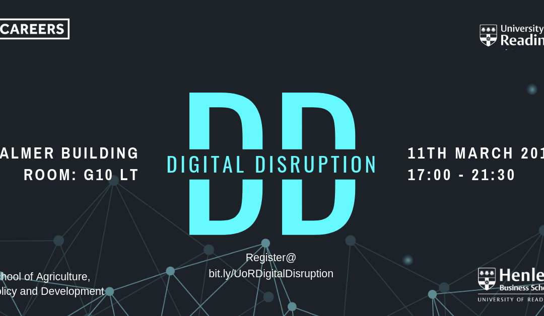 Digital Disruption Conference at the University of Reading